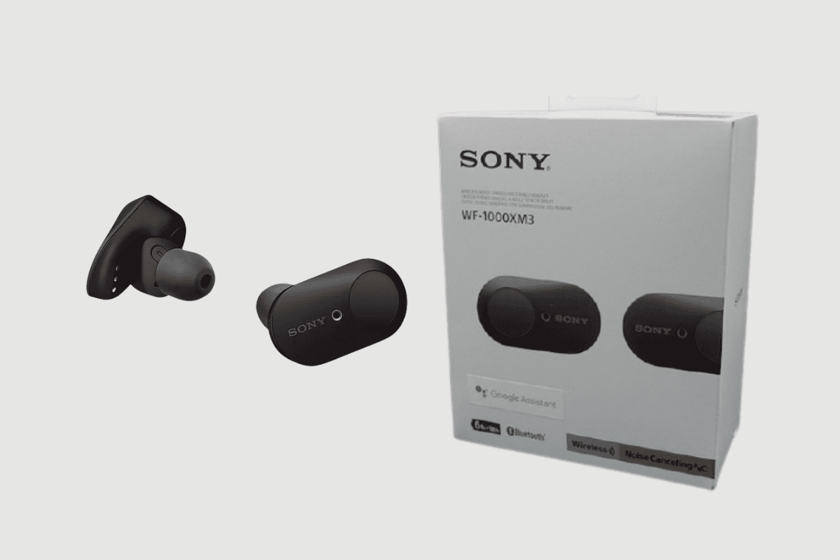 Sony WF-1000XM3 Truly Wireless Noise Cancelling Headphones with Mic cover image