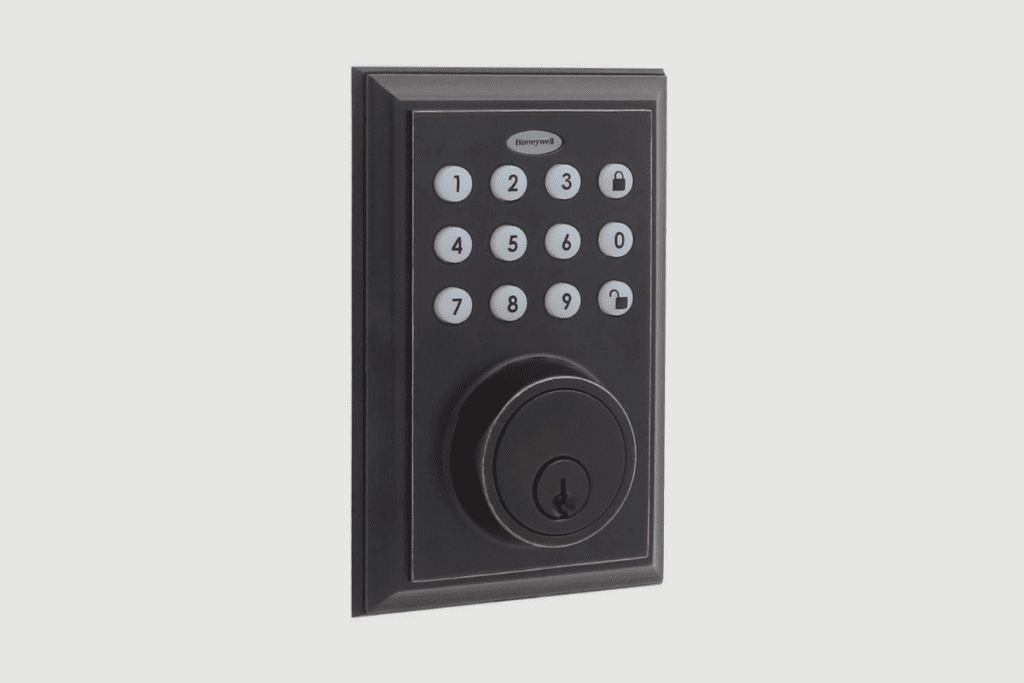 HONEYWELL BLUETOOTH ENABLED DIGITAL DEADBOLT DOOR LOCK WITH KEYPAD