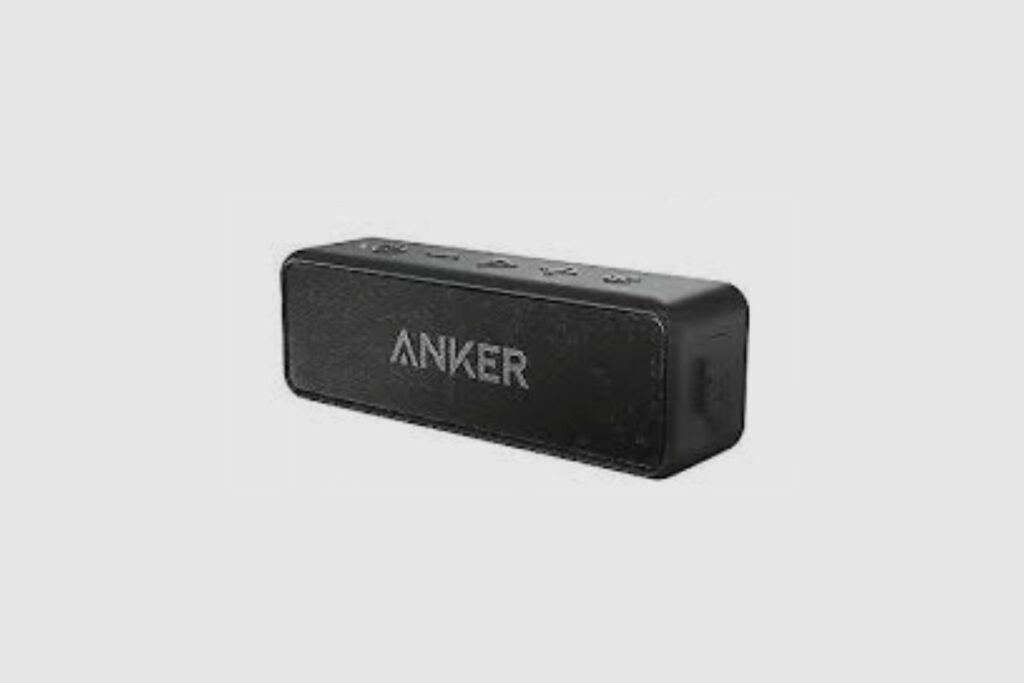 The Anker Soundcore 2 Portable Bluetooth Speaker
