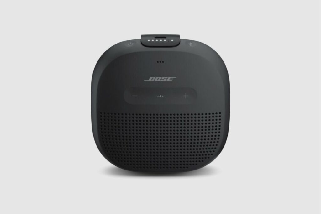 The Bose Sound link Micro Portable Bluetooth Speaker