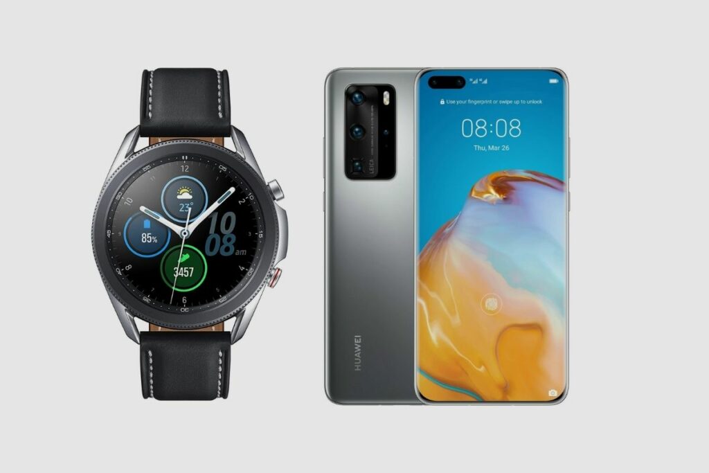 Does the Samsung watch work with the Huawei P40 Pro