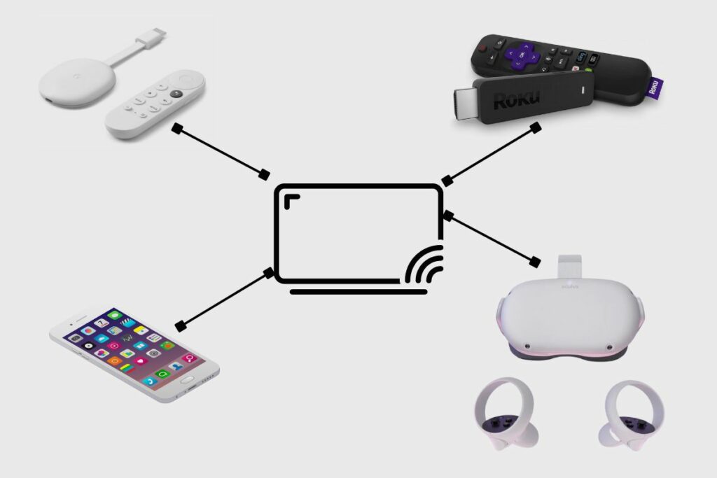 Some of the methods you can use to cast your Quest 2 to your Roku stick include