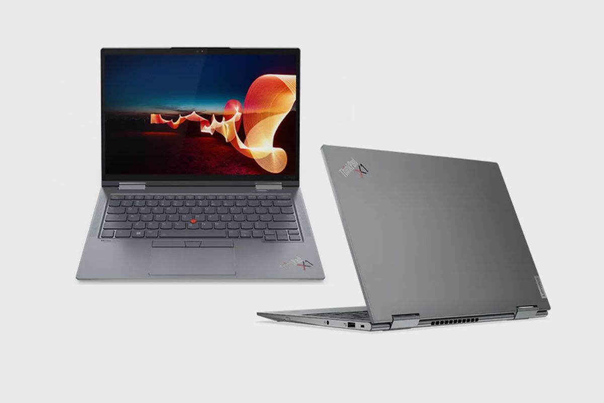 Where is the Power Button on Lenovo ThinkPad X1 Yoga Laptop