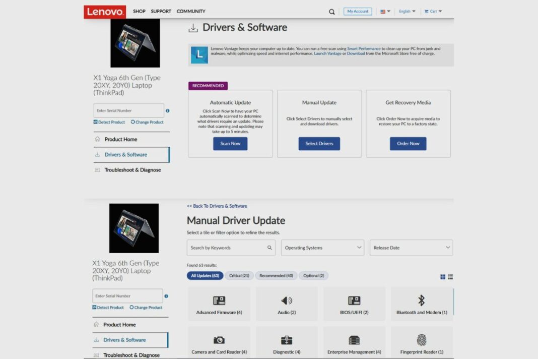 The Lenovo ThinkPad X1 Yoga Gen 6 Audio Drivers: Quick Guide - TECH ...