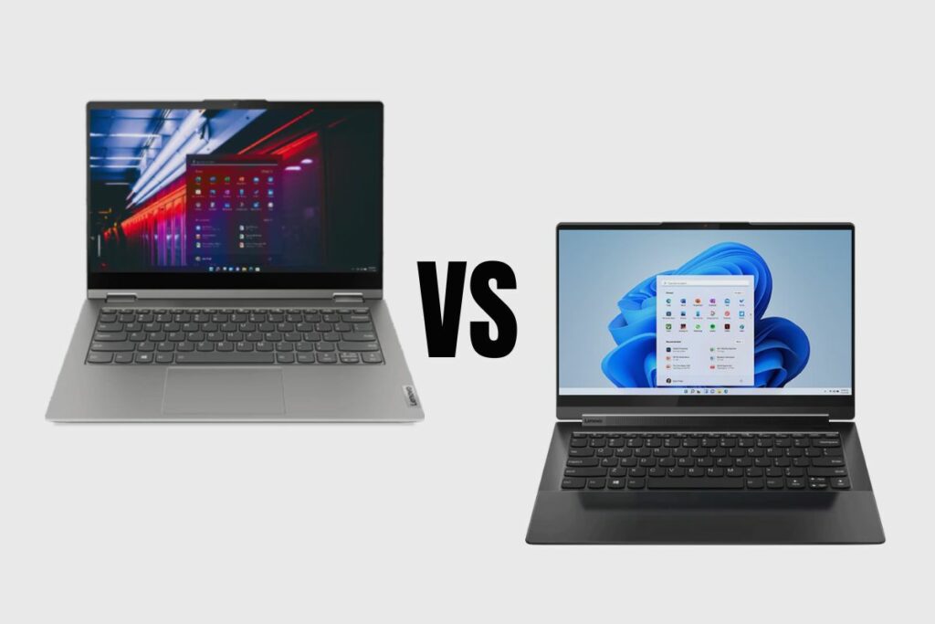 How Does the Lenovo ThinkBook 14s Yoga compare to the Lenovo Yoga 9i