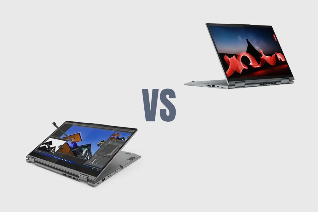 How does the ThinkBook 14s Yoga Gen 3 Compare to the ThinkPad X1 Yoga Gen 8